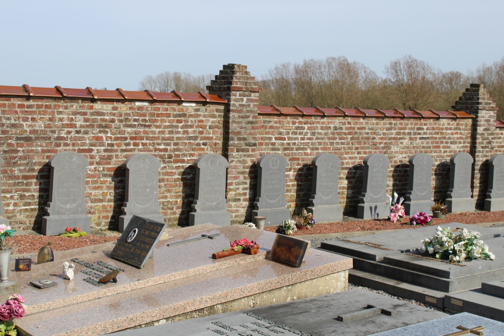 Belgian Graves Veterans Autre-Eglise