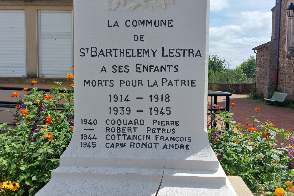 War Memorial Saint-Barthlmy-Lestra #4