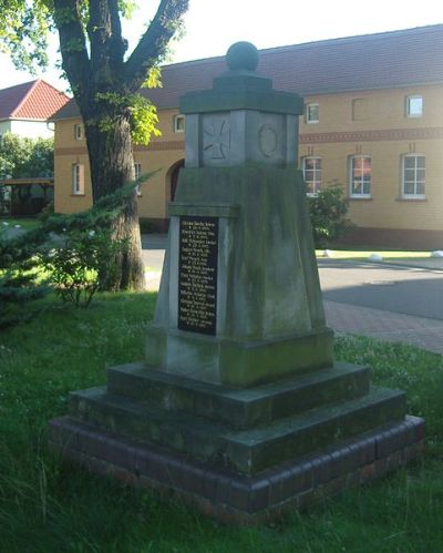 War Memorial Ttzschwitz
