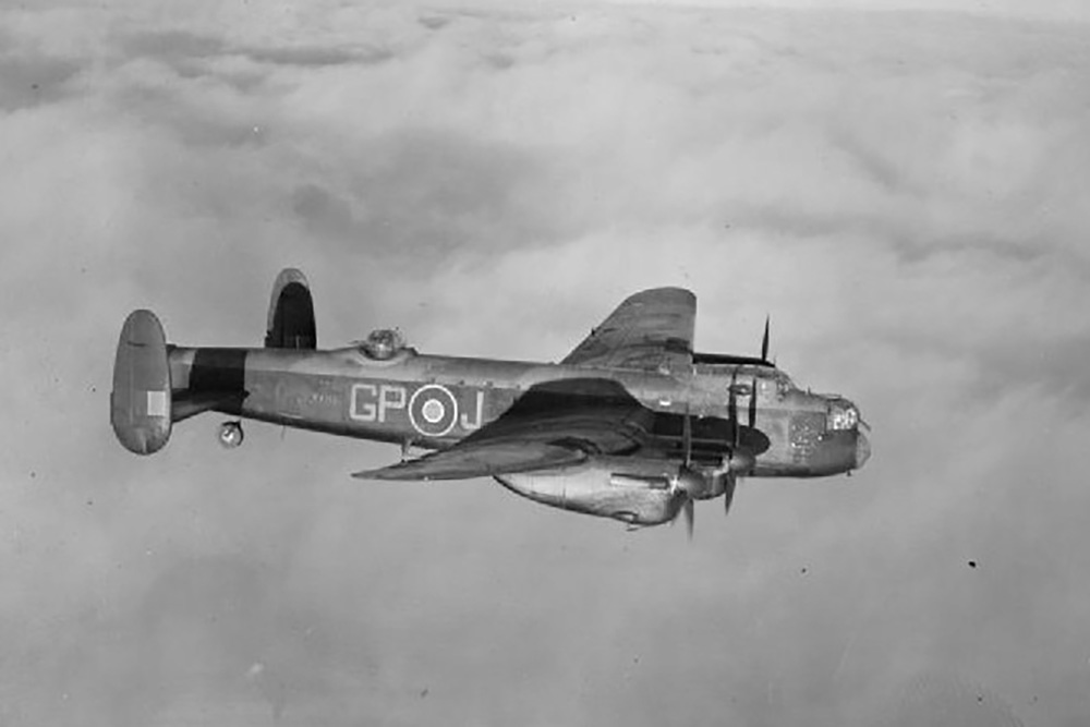 Crashlocatie Avro Lancaster MKI W4769