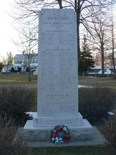 War Memorial Gardiner