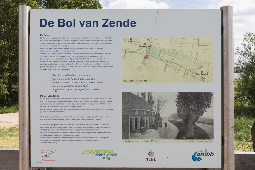 Informatie Sign 'De Bol van Zende'