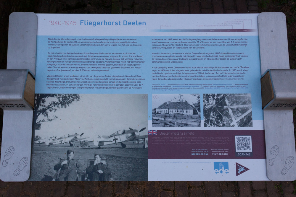 Information Sign Fliegerhorst Deelen
