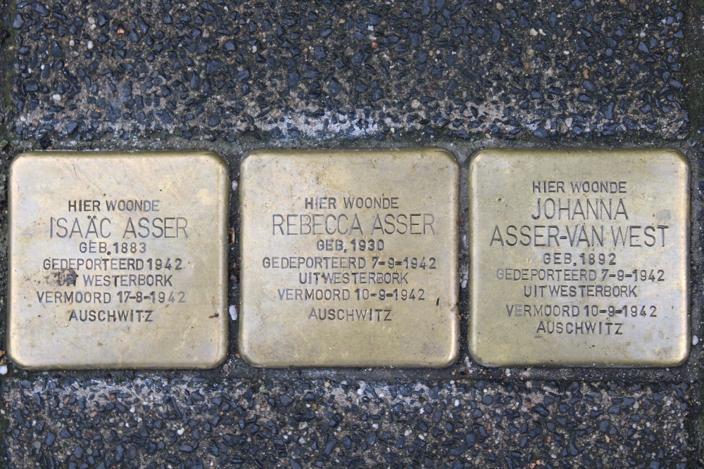 Stolpersteine Nieuwe Uilenburgerstraat 175