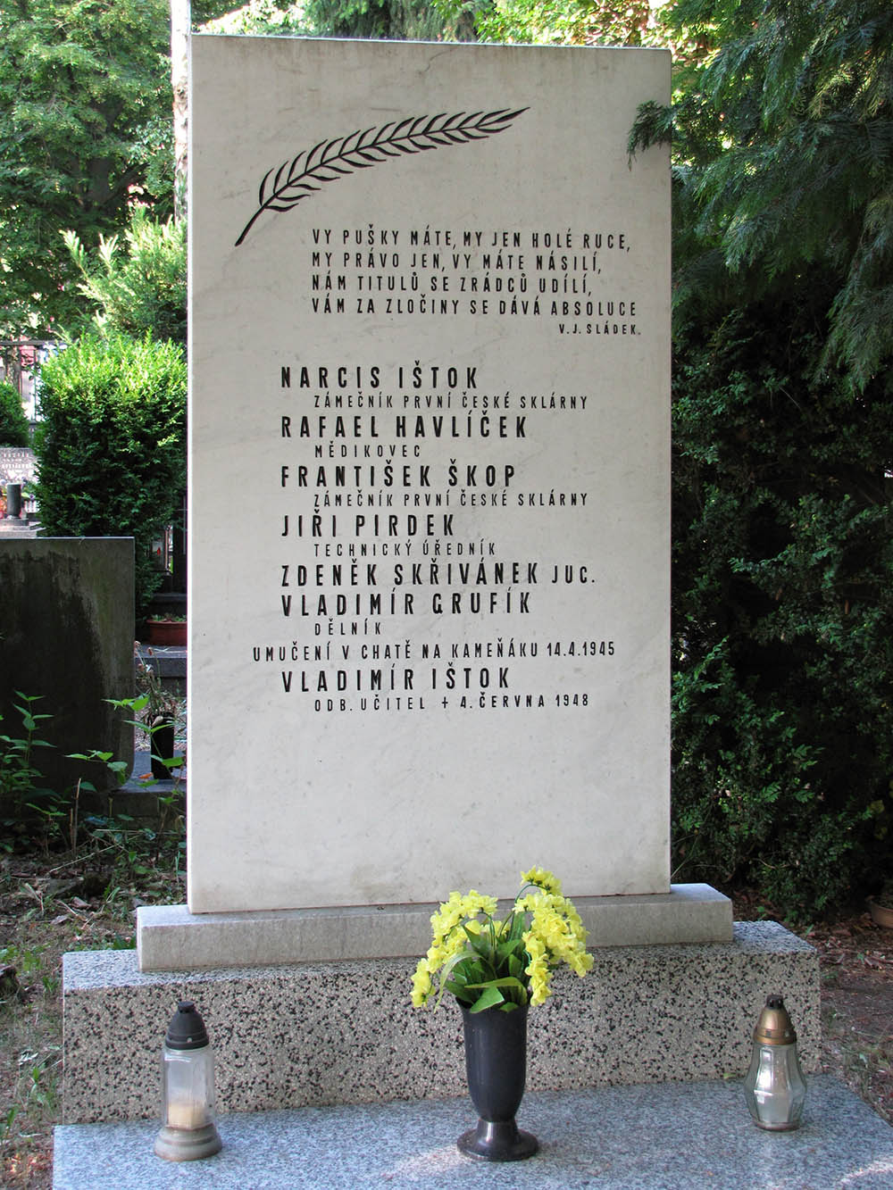 Massagraf Slachtoffers Gestapo Kyjov