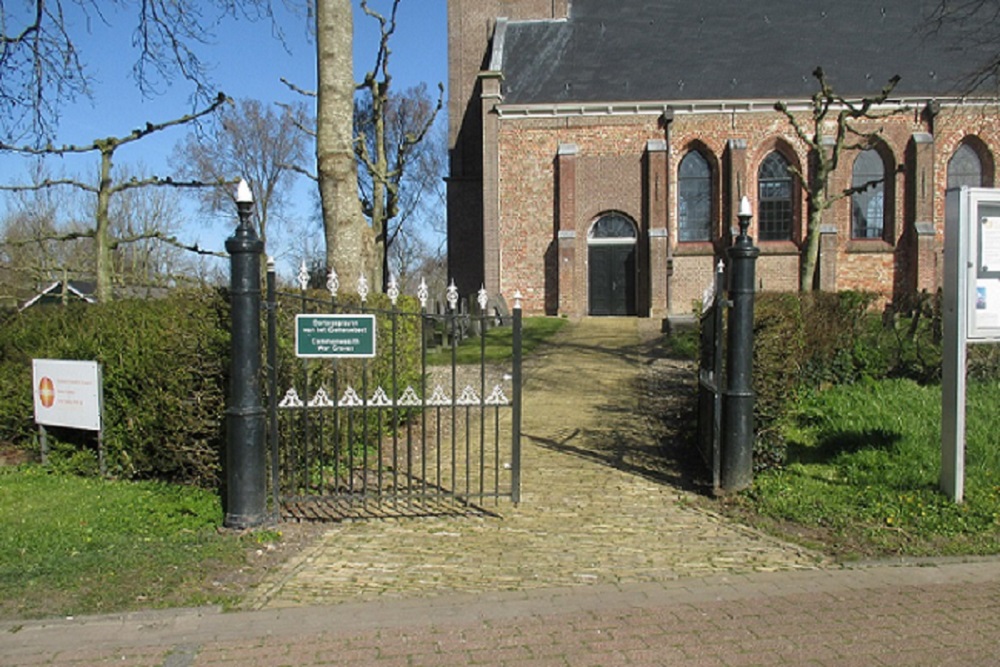 Dutch War Grave Protestant Churchyard Ternaard