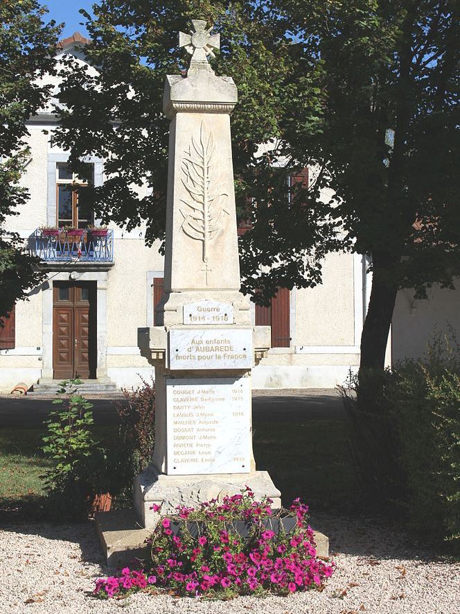 Monument Eerste Wereldoorlog Aubarde