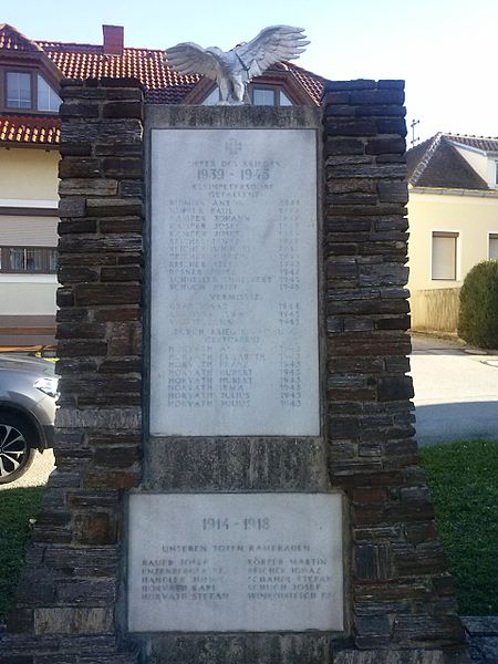 War Memorial Kleinpetersdorf