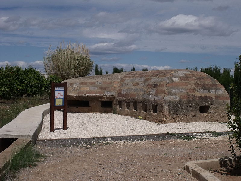 Bunker Spaanse Burgeroorlog Nules