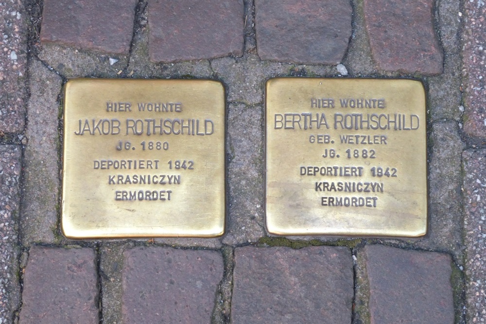 Stolpersteine Frohsinnstrae 9 #1