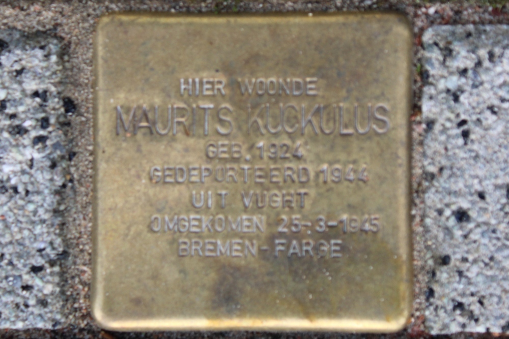 Stolperstein Van Montfoortstraat 33