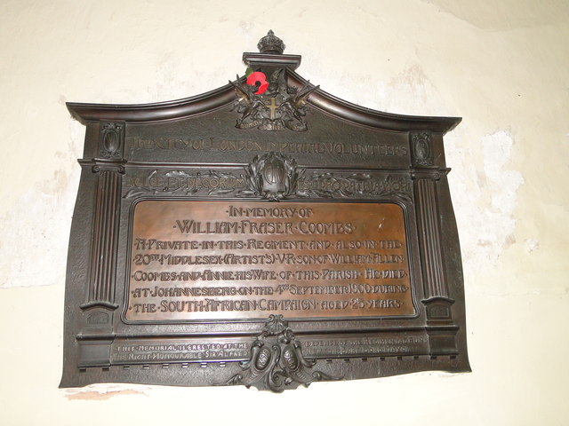 Memorial William Fraser Coombs
