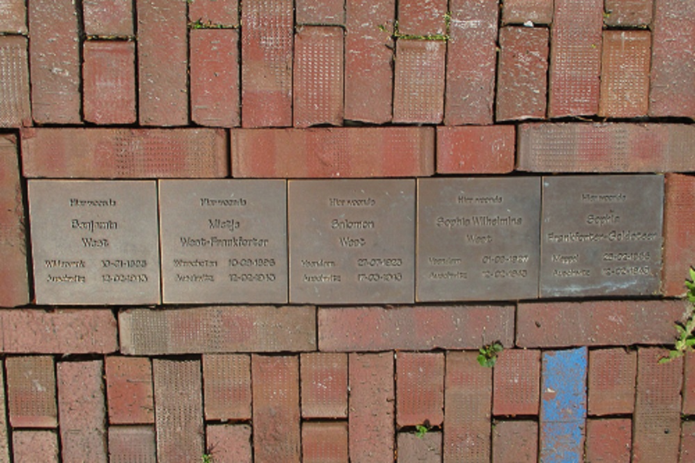 Memorial Stones Kerkstraat 62