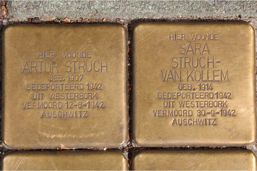 Stolpersteine Vrolikstraat 299 #2