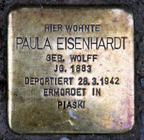 Stolpersteine Bayerischer Platz 4 #2