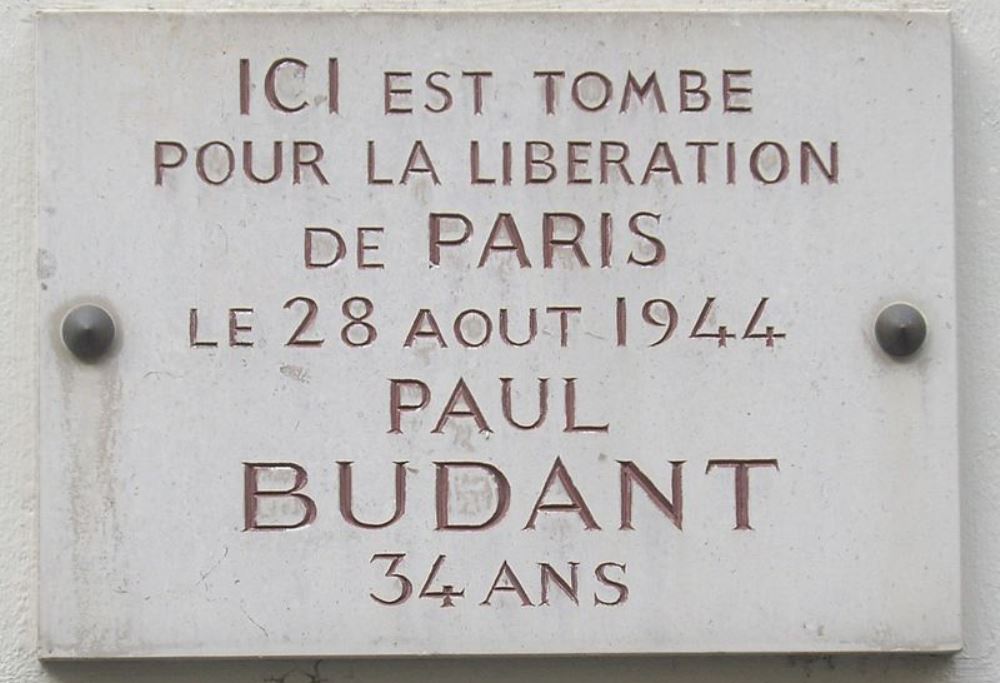 Memorial Paul Budant