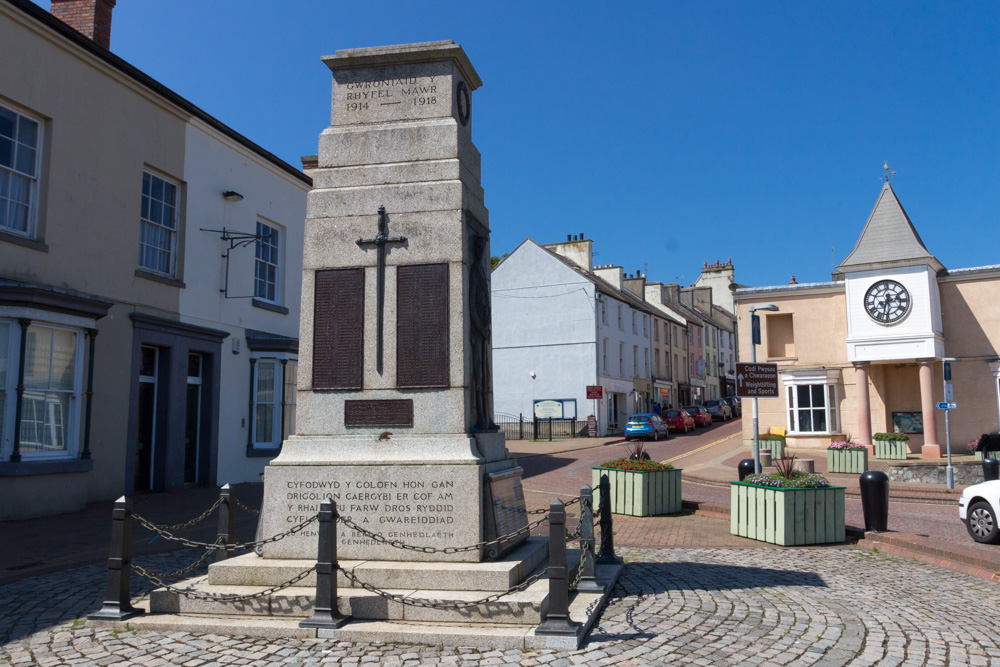 Oorlogsmonument Holyhead #5