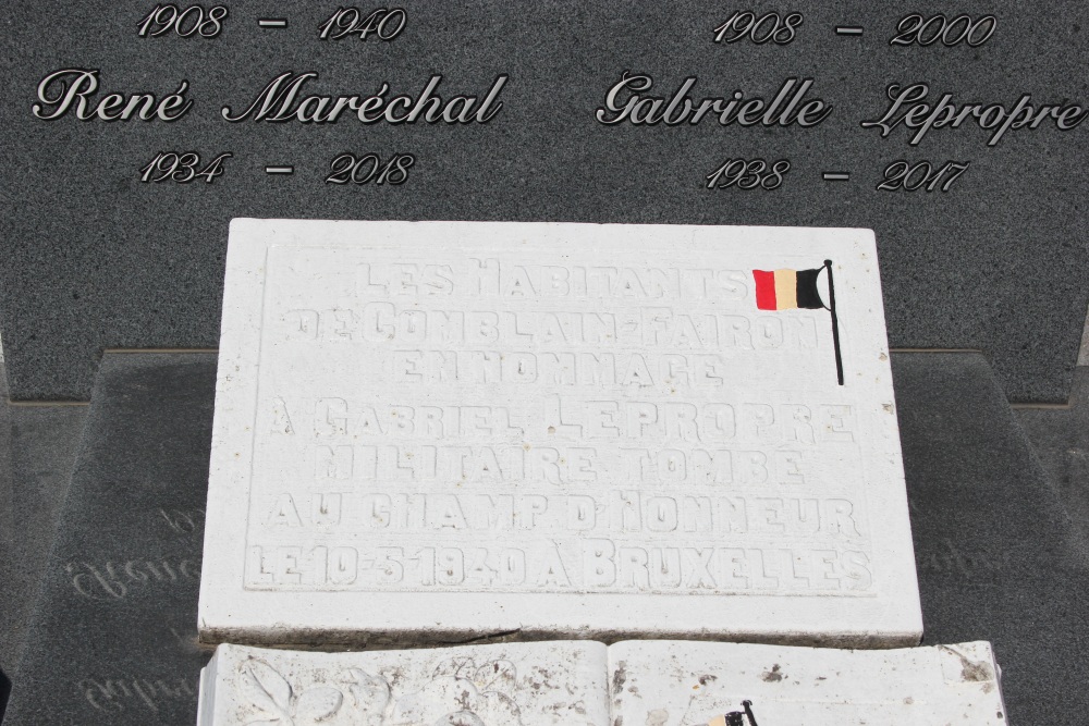 Belgian War Grave Comblain-Fairon #2