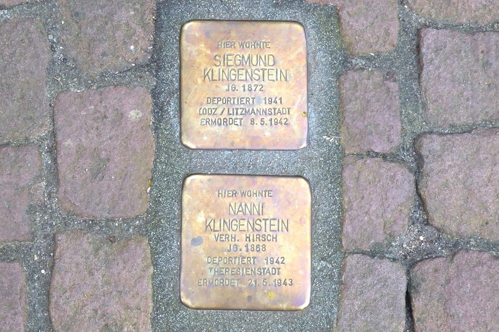 Stolpersteine Hauptstrasse 213