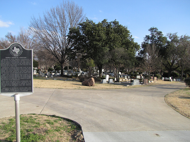 Veterans Graves Temple Emanu-el Cemetery