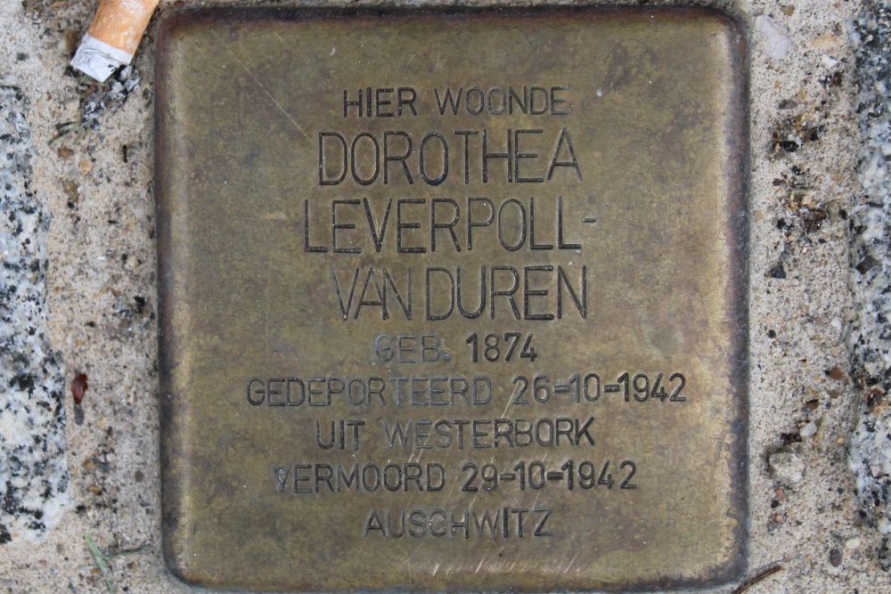 Stolpersteine Walderstraat 12 #2