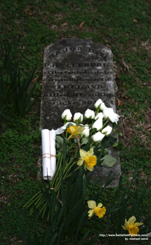 Grave of CSA General Patrick Cleburne #2