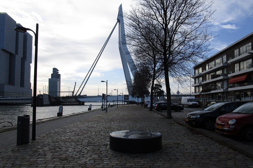 Brandgrens Bombardement Prins Hendrikkade Rotterdam