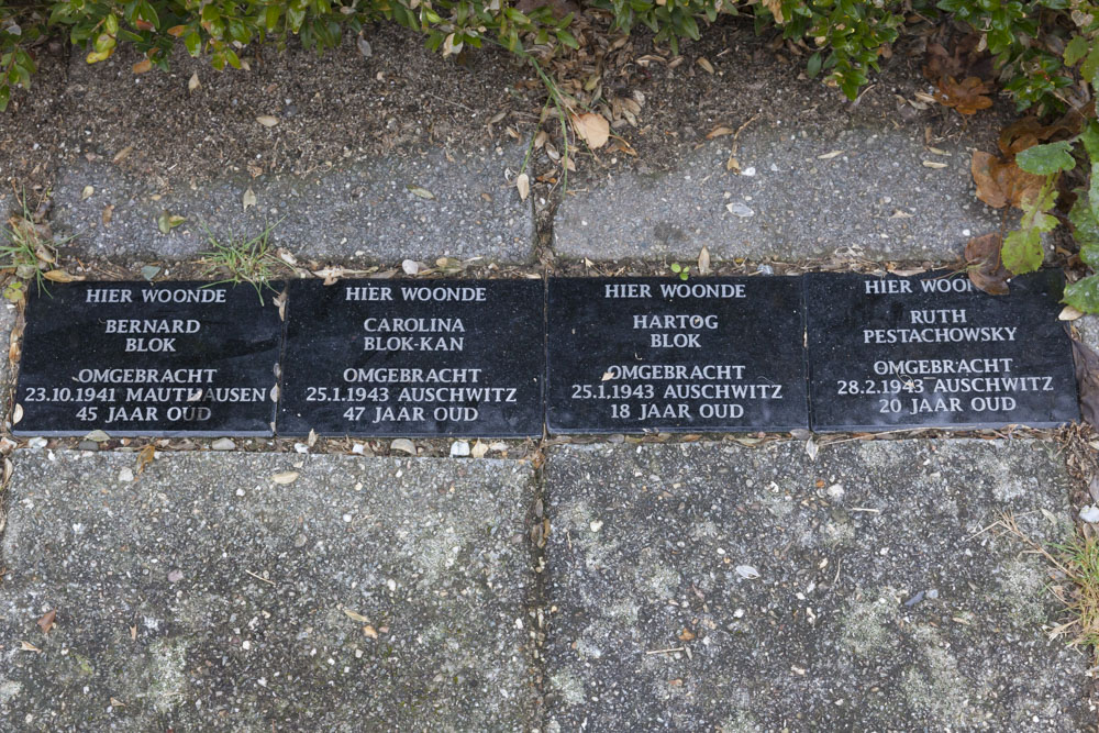 Memorial Stones Wijnruitstraat 62