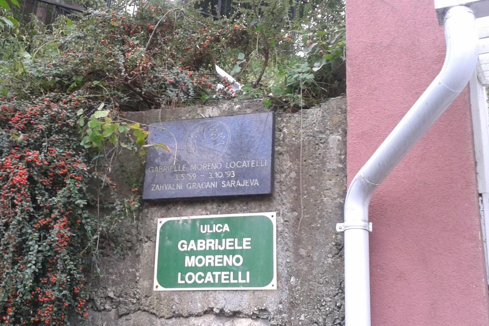 Monument Gabriele Moreno Locatelli
