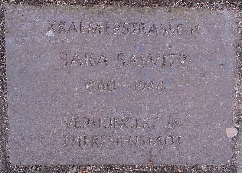 Gedenksteen Krmerstrae 4/5 (was Krmerstrae 11)