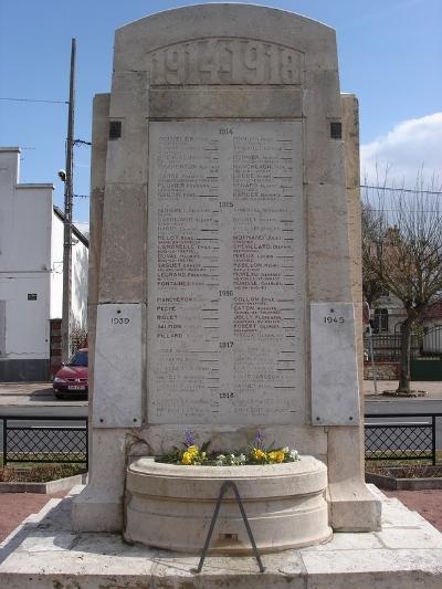 War Memorial Nogent-sur-Vernisson #2