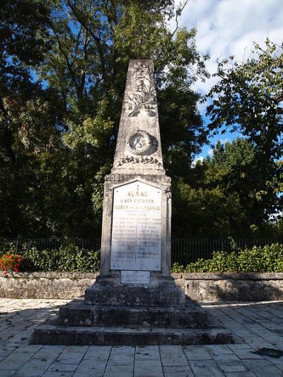 War Memorial Aunac