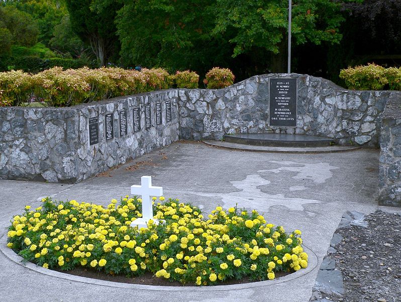 World War II Memorial Te Awamutu
