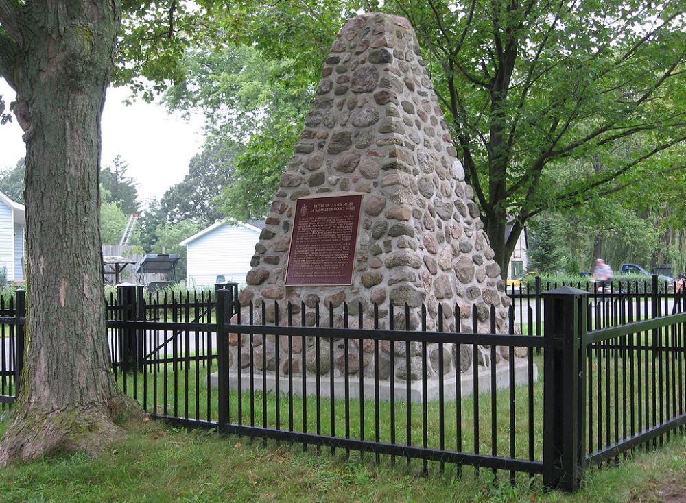 Monument Slag van Cook's Mills