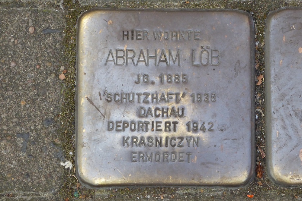 Stolpersteine Goldbacher Strae 5 #4