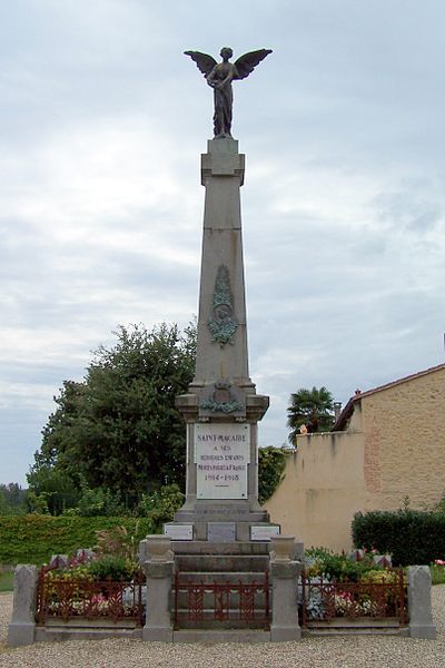 Oorlogsmonument Saint-Macaire