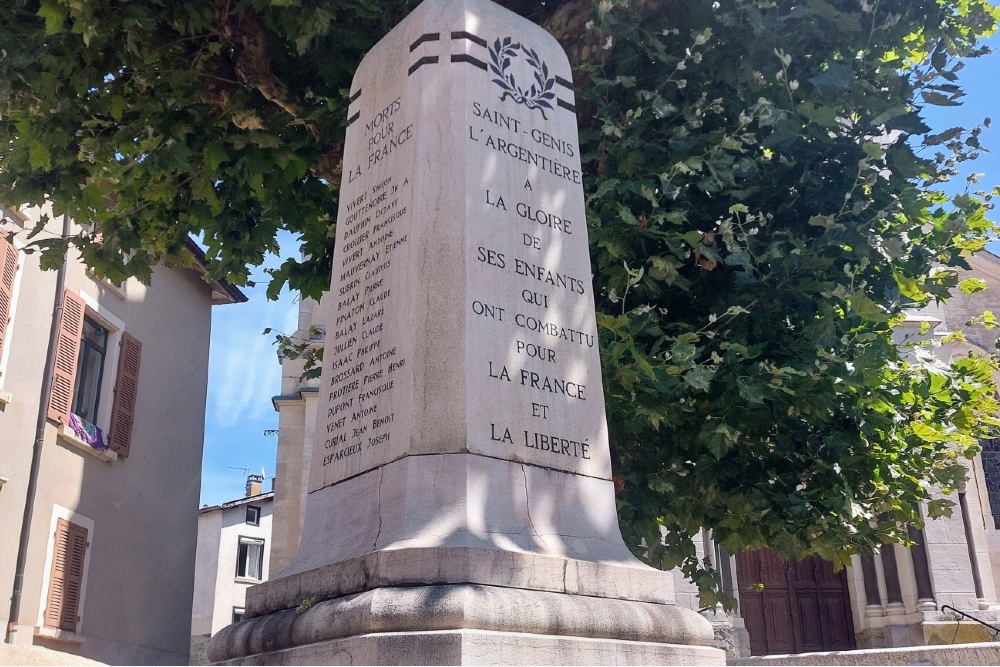 War Memorial Saint-Genis-lArgentire #2