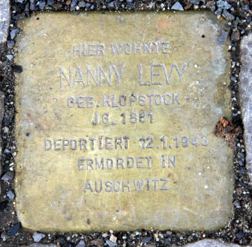 Stolpersteine Dahlmannstraße 15 #5