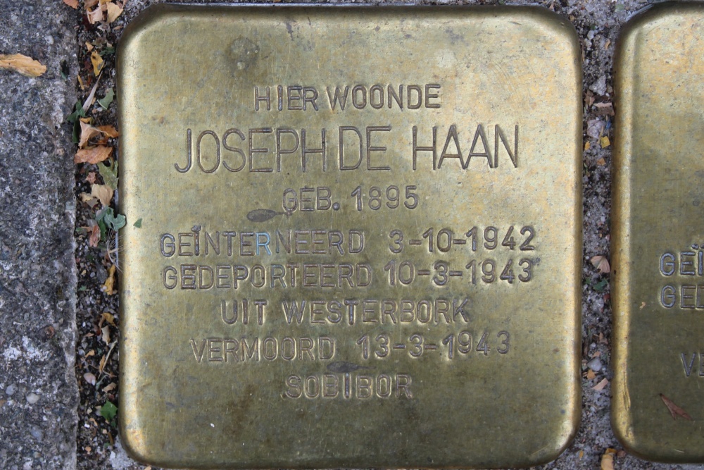 Stolpersteine Topaasstraat 43-47 (voorheen 17) #2