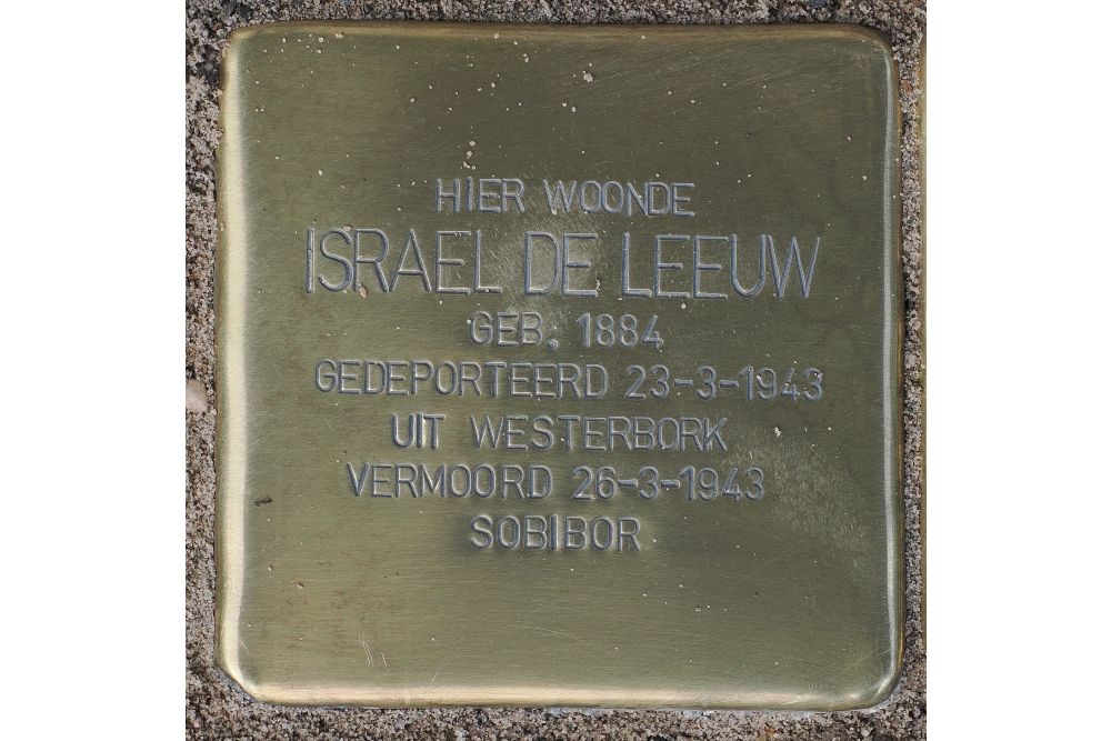 Stolpersteine Mr. H.F. de Boerlaan 95 #2