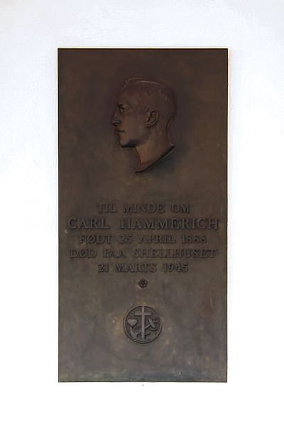 Gedenkteken Carl Hammerich Kopenhagen