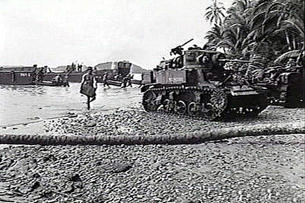 1st Marine Division Camp & Staging Area Pavavu