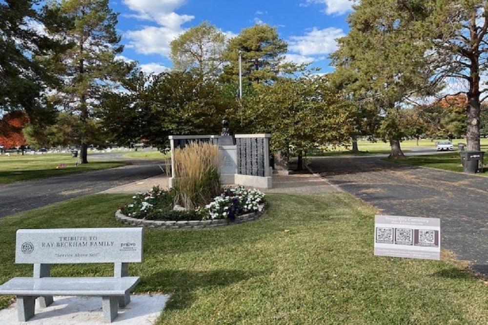 Gedenkteken Veteranen Provo Cemetery