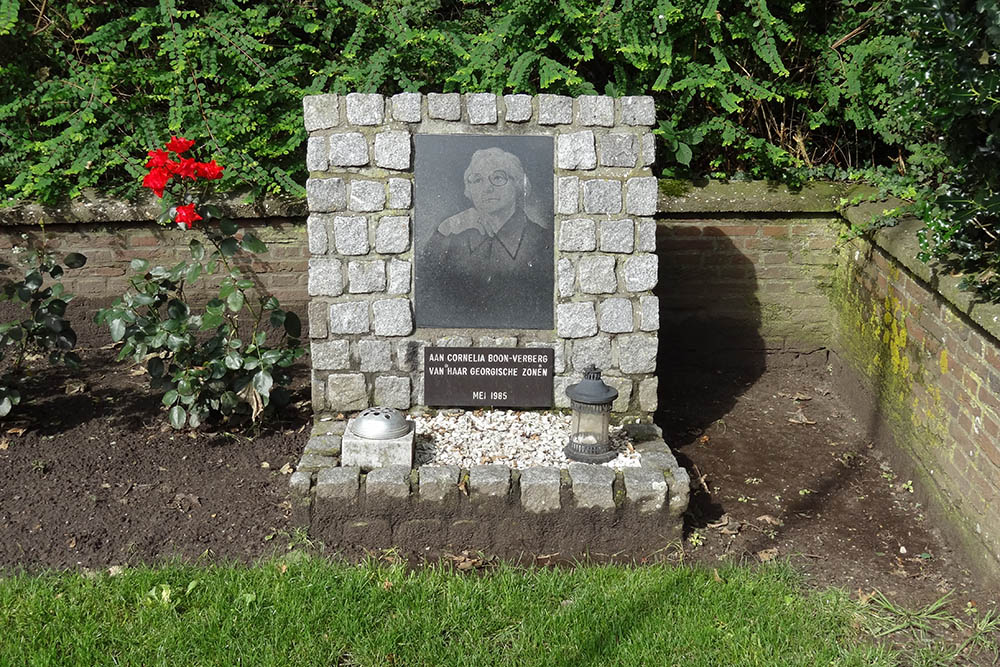 Memorial Stone Cornelia Boon-Verberg