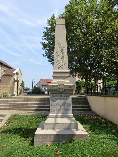War Memorial Saint-Didier-de-Formans