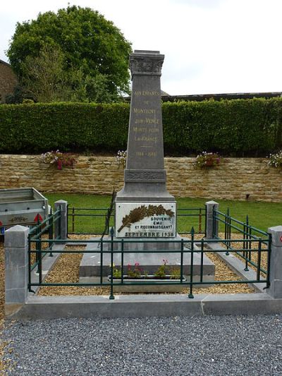 War Memorial Montigny-sur-Vence