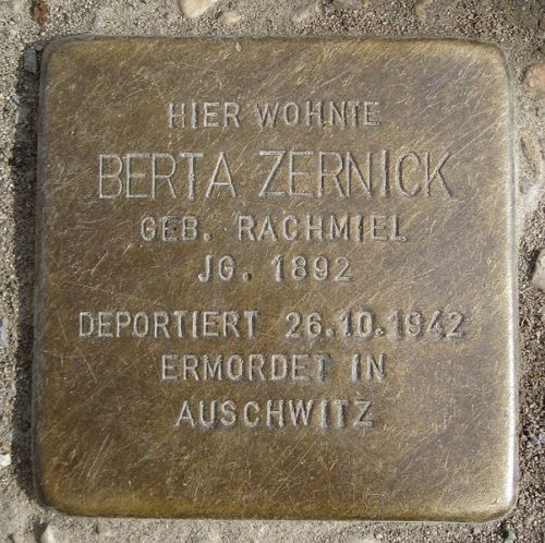 Stolpersteine Mandrellaplatz 1 #2