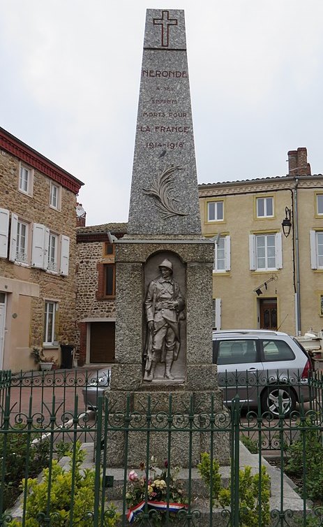 Monument Eerste Wereldoorlog Nronde