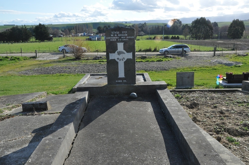 Commonwealth War Grave Tuapeka Mouth Cemetery