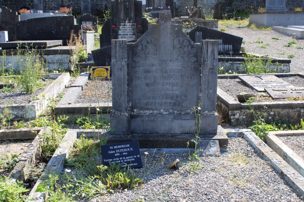 Belgian War Grave Saint-Aubin